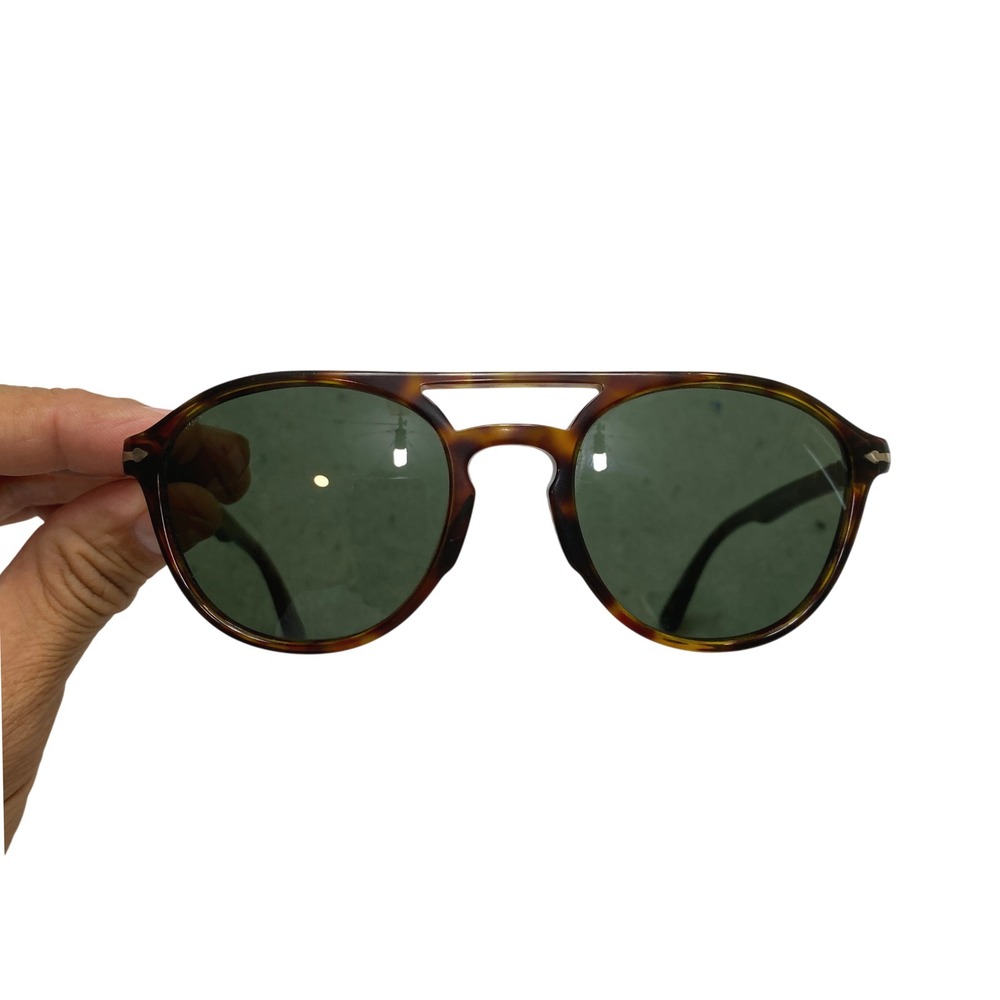 Persol 3170-S 9015/31 Sunglasses Mens 52mm Tortoise  Double Bridge Italy